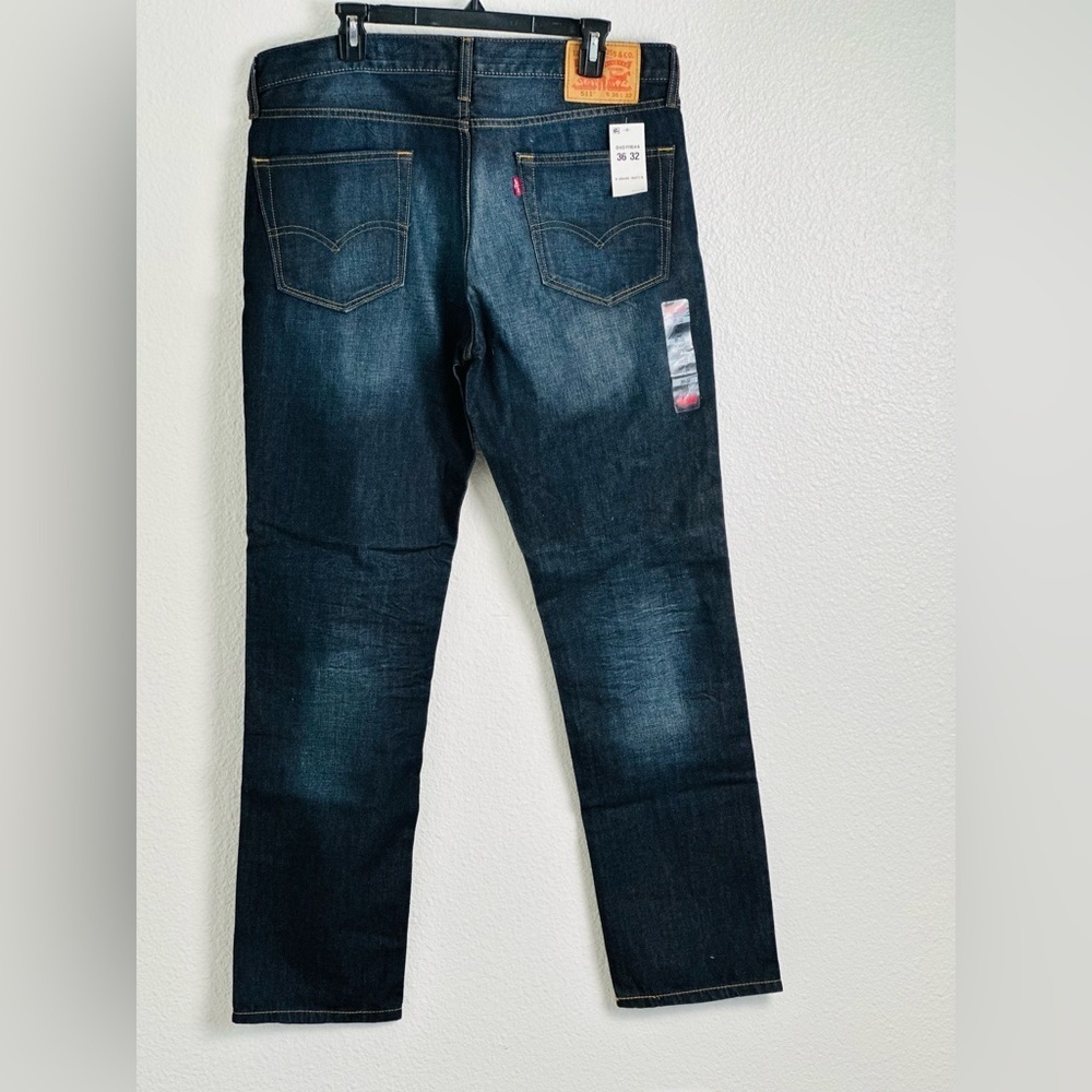 Levi's 511 Women’s Dark Blue Slim Jeans Size Waist 36; Length 32